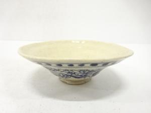 安南手　茶碗(保護箱付)